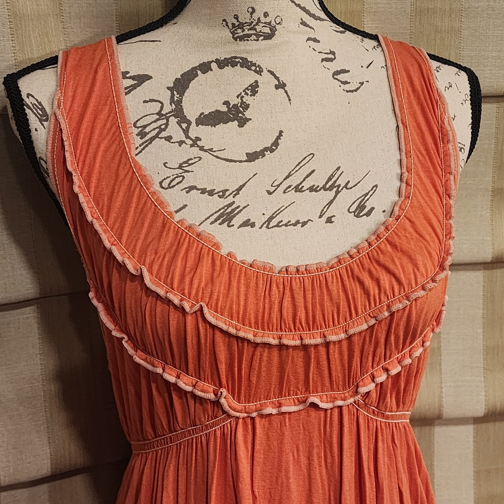 Sophie Max Vibrant Orange Dress